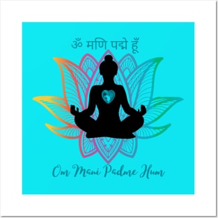 Om Mani Padme Hum Posters and Art